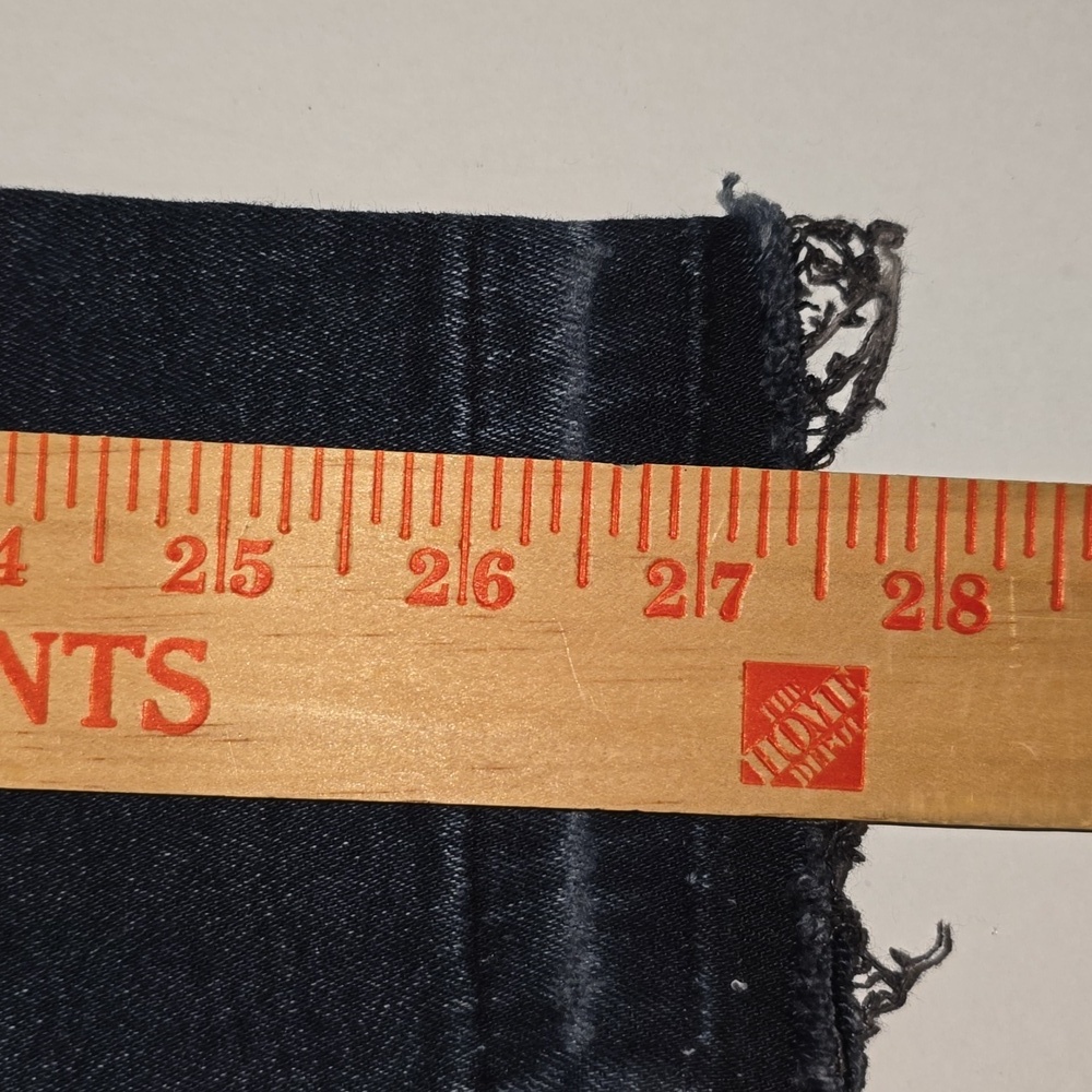 MAVI Blue Jeans ADRIANA Ankle Mid Rise Super Skinny Distressed Raw Hem Size 27 - Picture 16 of 16